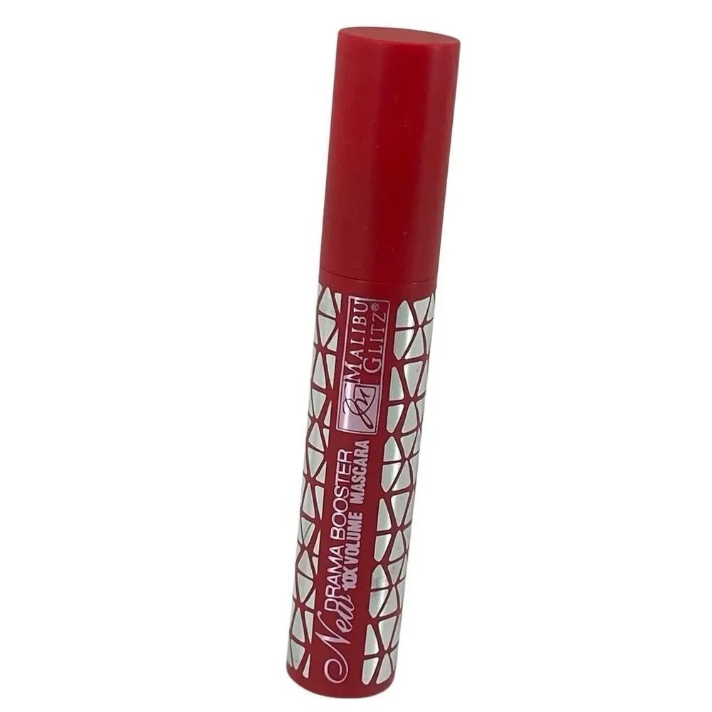 Malibu Glitz Women’s New Drama Booster 10X Volume Black Mascara .39oz / 11g